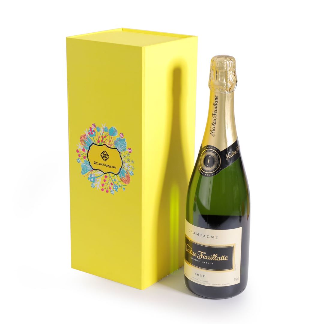 Customized Luxury Champagne Wine Folding Packaging Gift Boxes 03